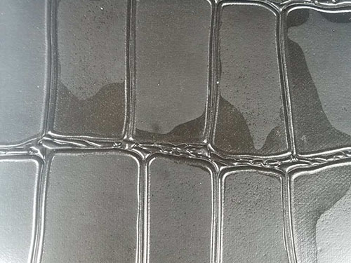 东莞银色皮革模具
